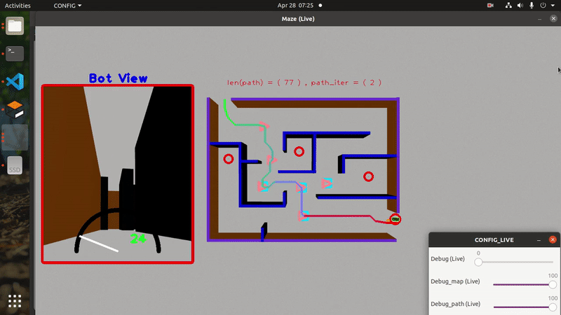 Maze Solving Behavior